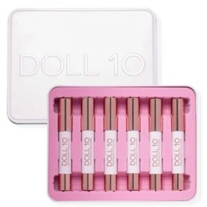 Doll 10 Speak Your Peace - 6 Piece Lip Smoothie Lip Crayon Set-‎ New Sealed